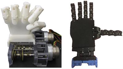 Replicating Human Hand Synergies Onto Robotic Hands: A Review on Software and Hardware Strategies